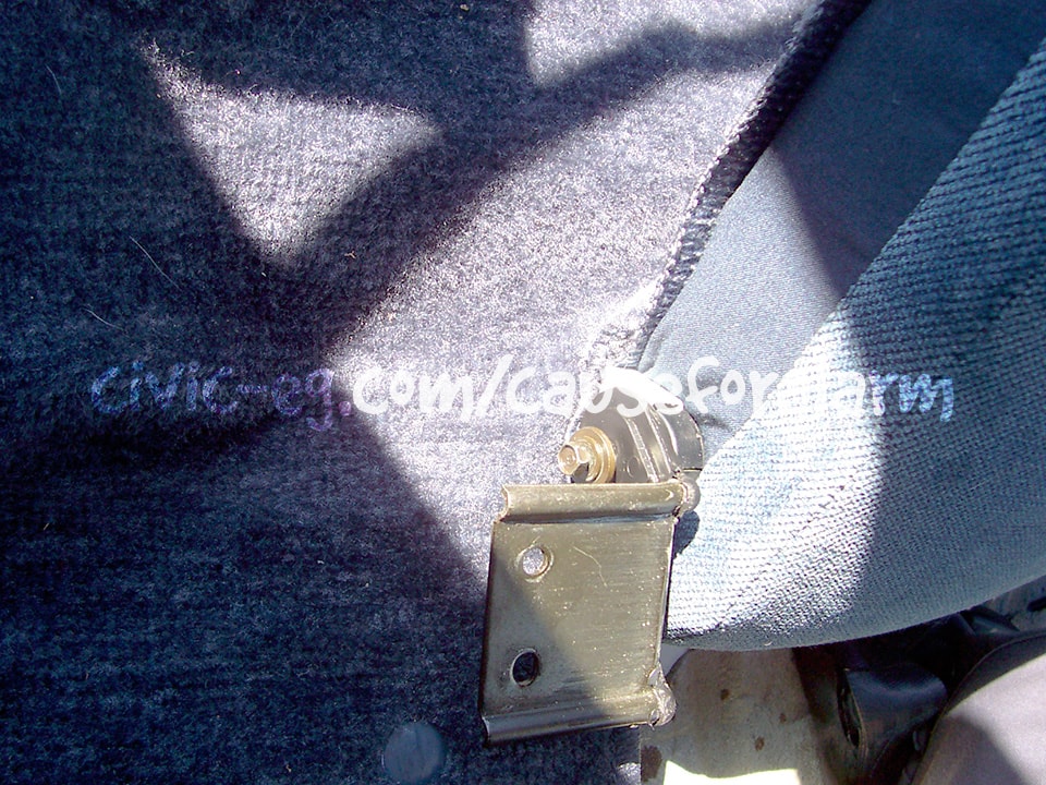 Remove rear seat backs