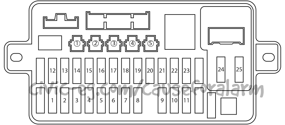 obd1 fusebox diagram